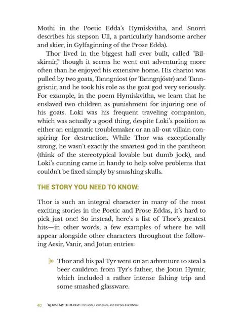 Norse Mythology: The Gods, Goddesses, and Heroes